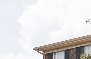 Exterior Townhome Building at Carriage House New Albany